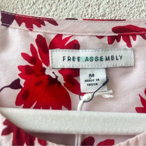 White Ruffled Midi Sundress with Long Flutter Sleeves - Picture 3 of 5